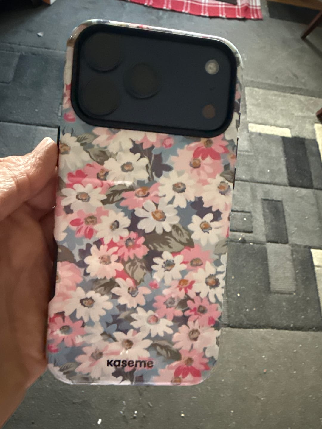Customer photo review of Mosaic of blooms
