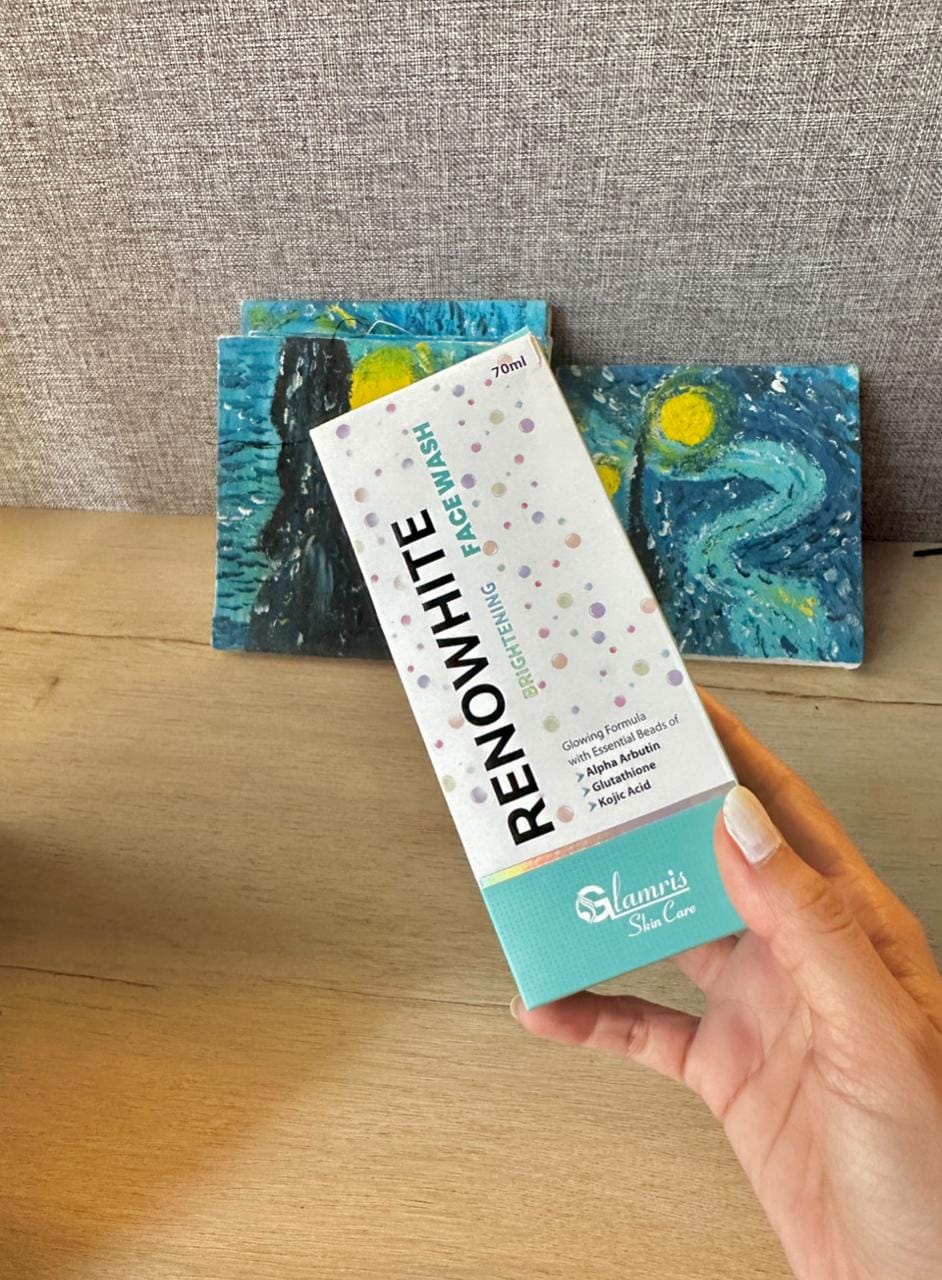 Customer photo review of Renowhite Facewash