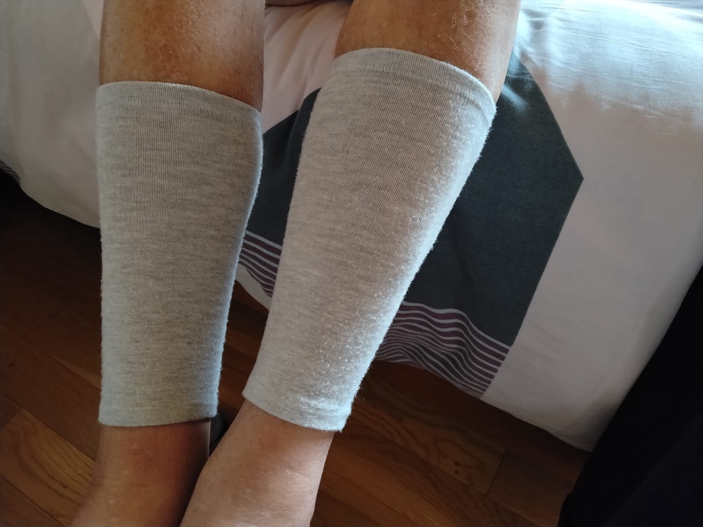 Customer photo review of Manchons de Compression pour Périostite Tibiale
