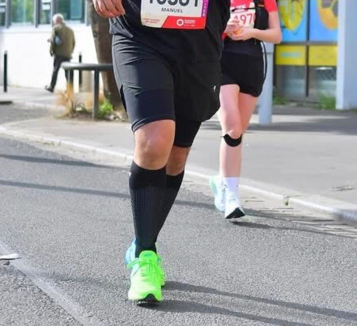 Customer photo review of Short 2 en 1 avec compression intégrée