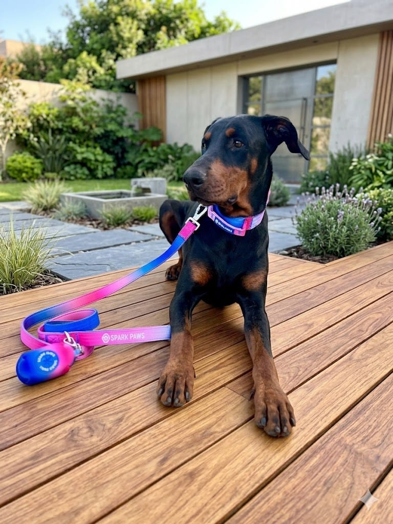 Customer photo review of Comfort Control Collar Set - Snow Cone
