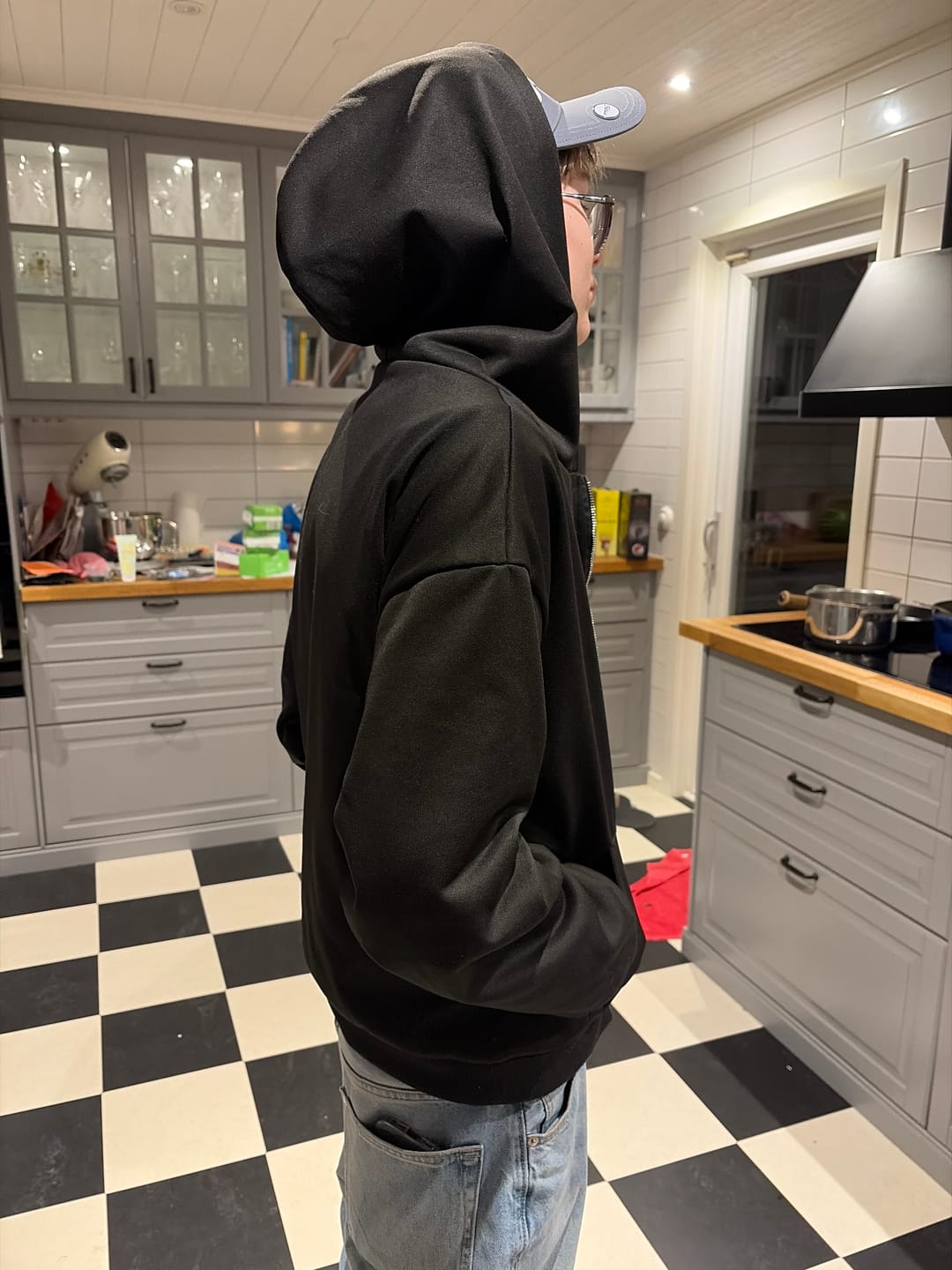Customer photo review of THE REVERSIBLE HOODIE