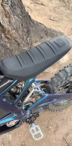 Customer photo review of Custom Seat Cover: Sur-Ron Light Bee X