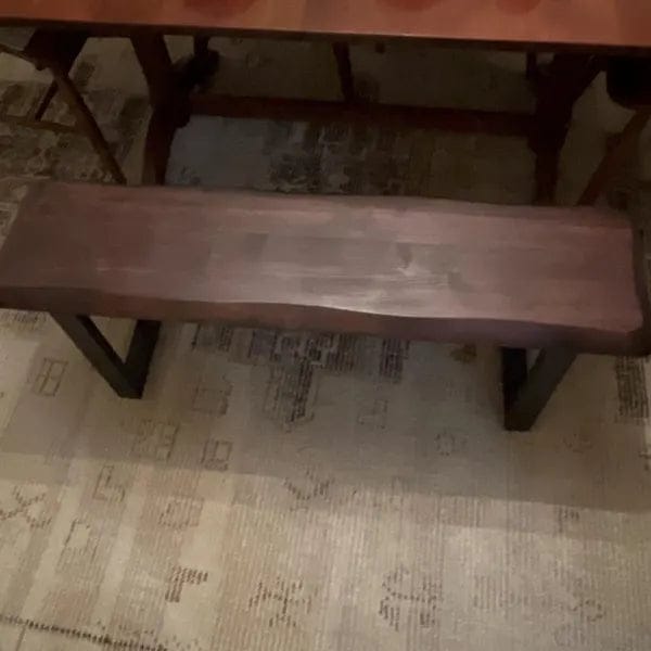 Customer photo review of Kent Bench - Solid Pine Wood Bench