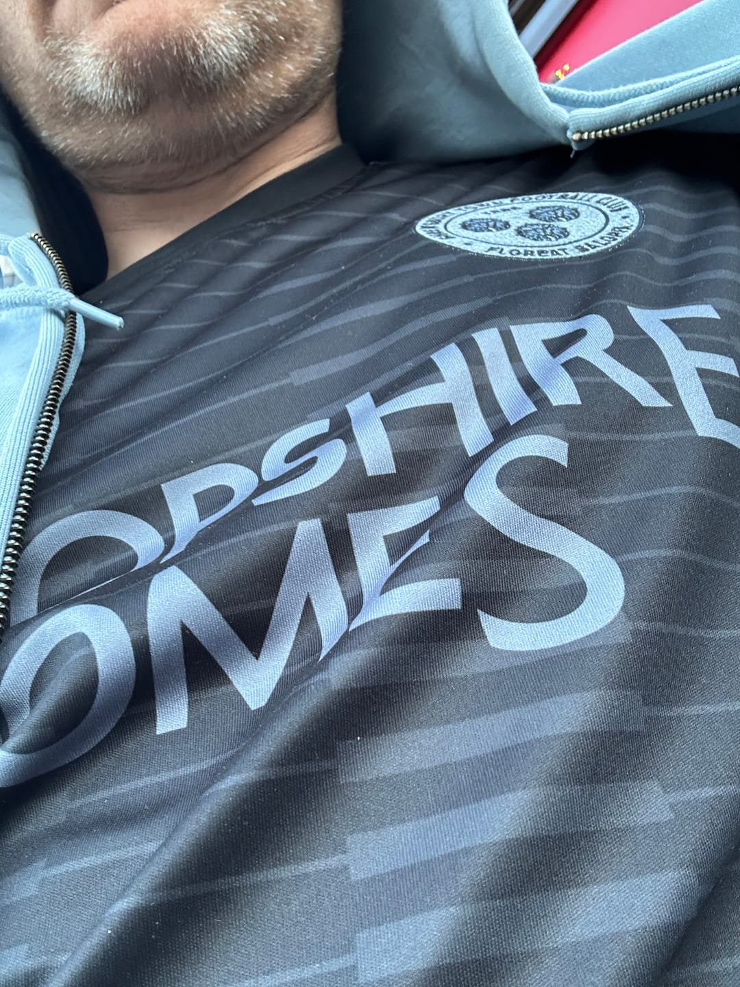 Customer photo review of Premium Football Shirt Mystery Box