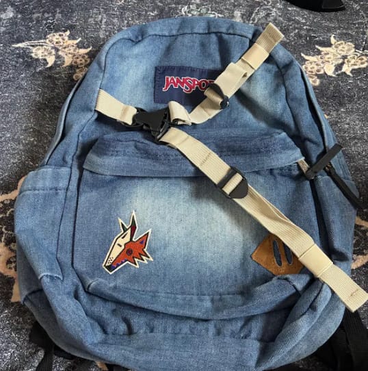 Customer photo review of Andrew Garfield School Bag The Amazing Spider-Man