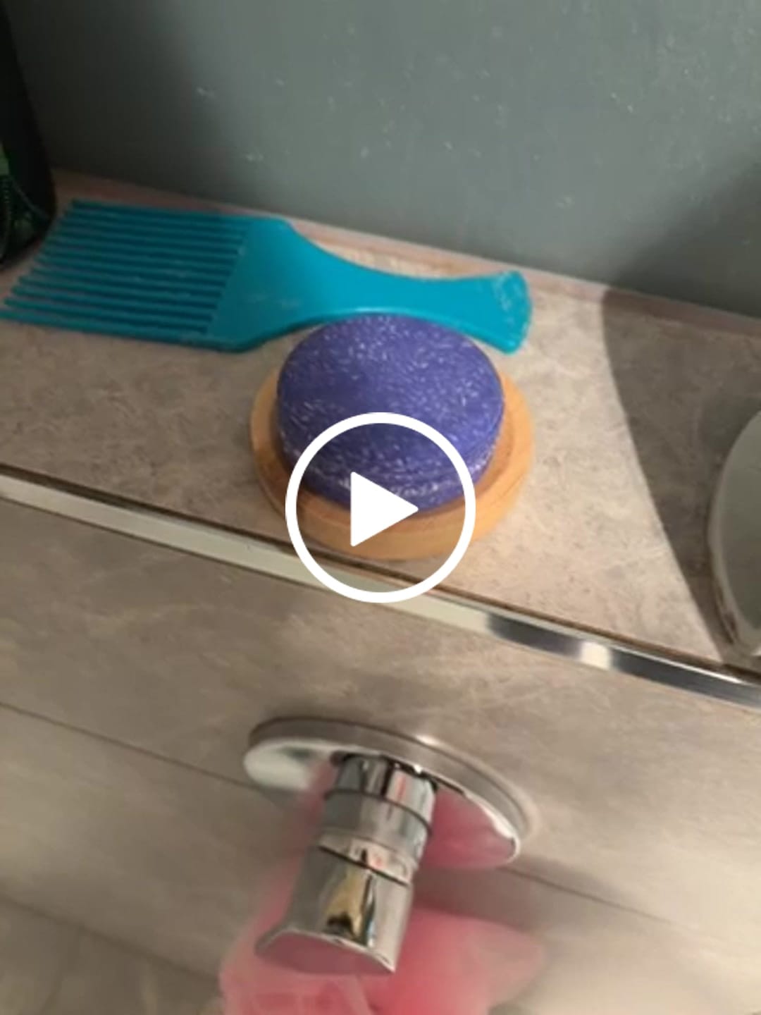 Customer video review of Bamboo Bar Holder