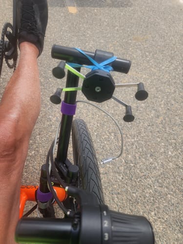 Customer photo review of Cockpit Mount (Vertical Attachment)