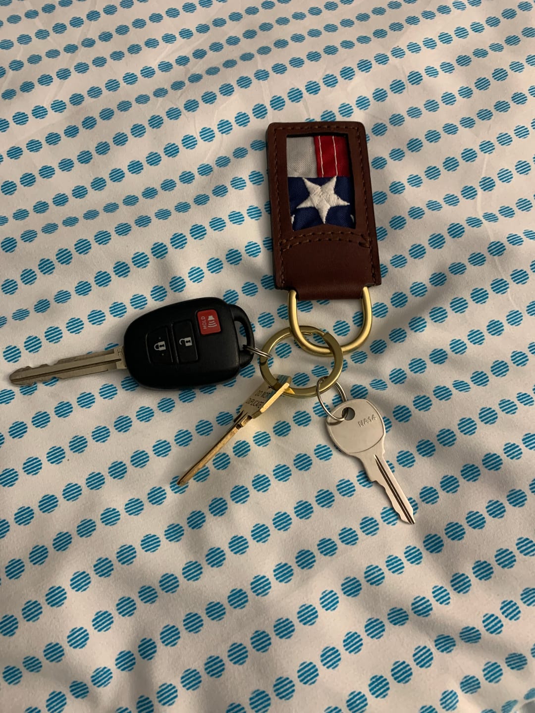 Customer photo review of Liberty Key Ring