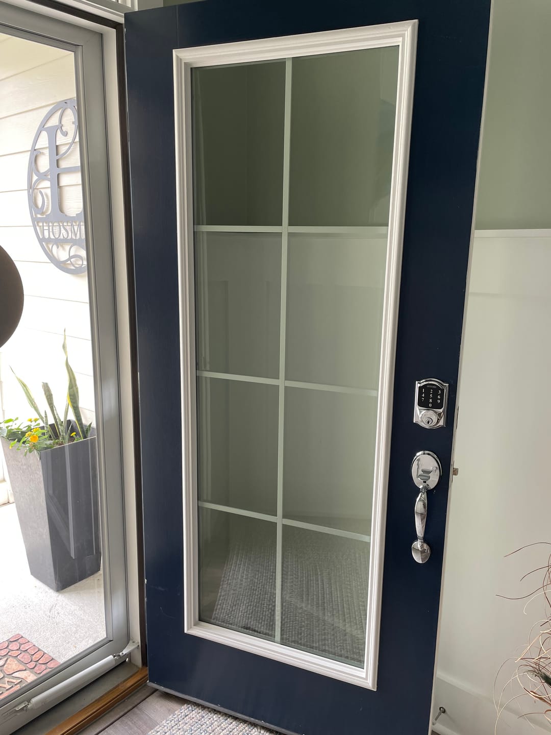 Customer photo review of Grills Between Glass 8 Lite Glass and Frame Kit (Full Lite)