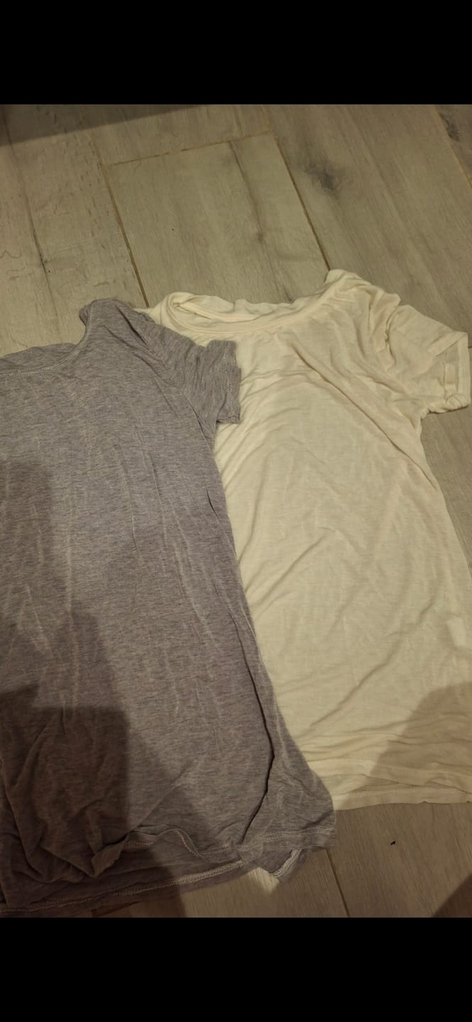 Customer photo review of T-Shirt seta Grigia