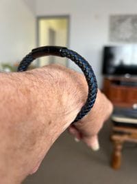 Customer photo review of Medizinisches Notfallarmband