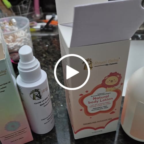 Customer video review of Royal Baby Kid's All-Natural Body Lotion