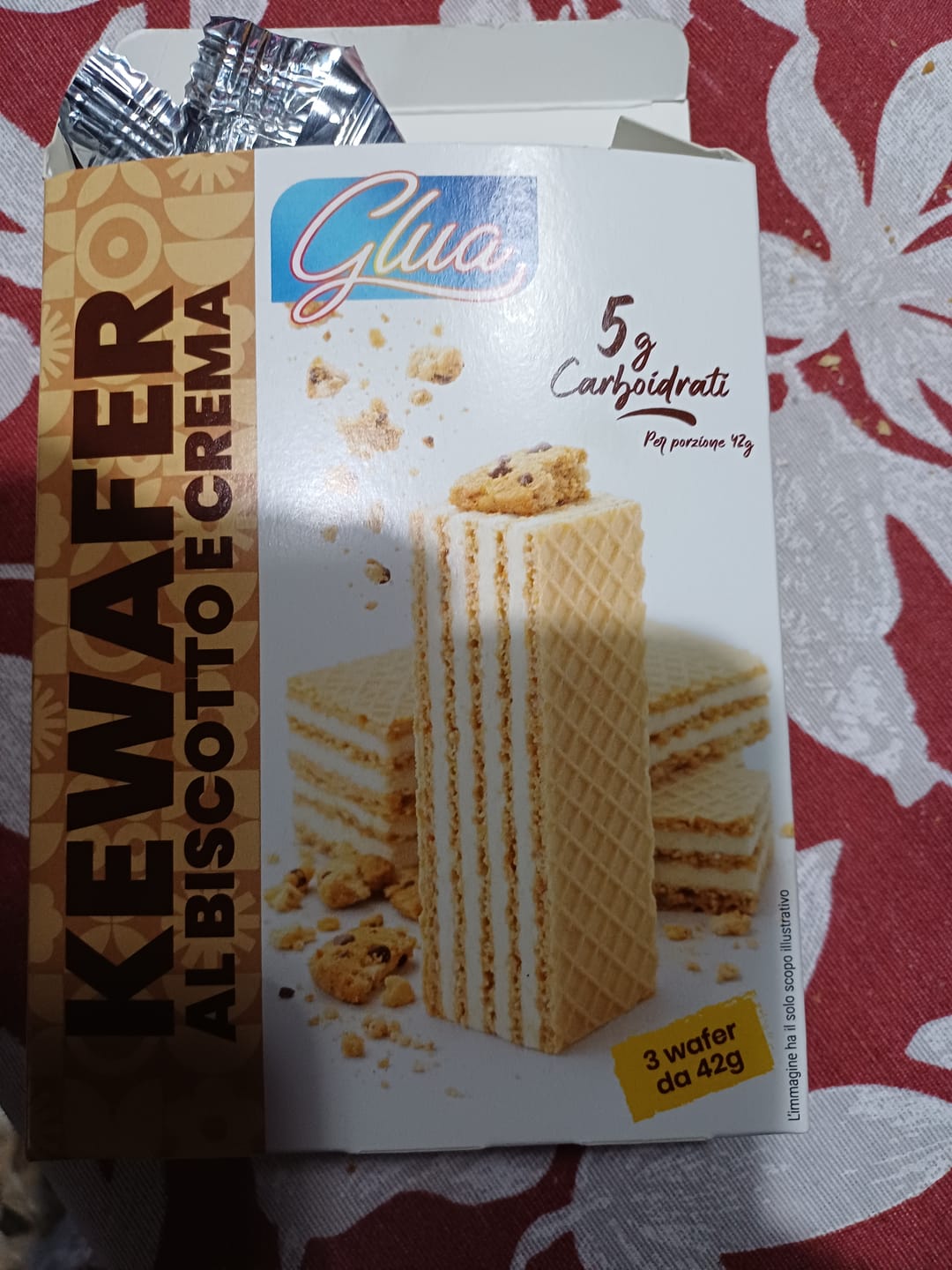 Customer photo review of Kewafer ai biscotti e crema
