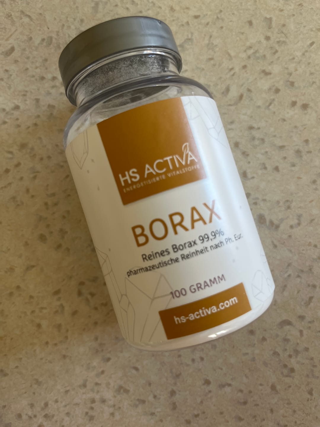 Customer photo review of Borax Pulver kaufen – Reines Natriumtetraborat Decahydrat