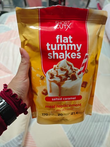 Customer photo review of Flat Tummy Shakes: Salted Caramel (NEW Flavour)