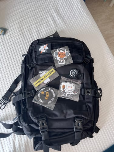 Customer photo review of Parche Gym Rat Pvc