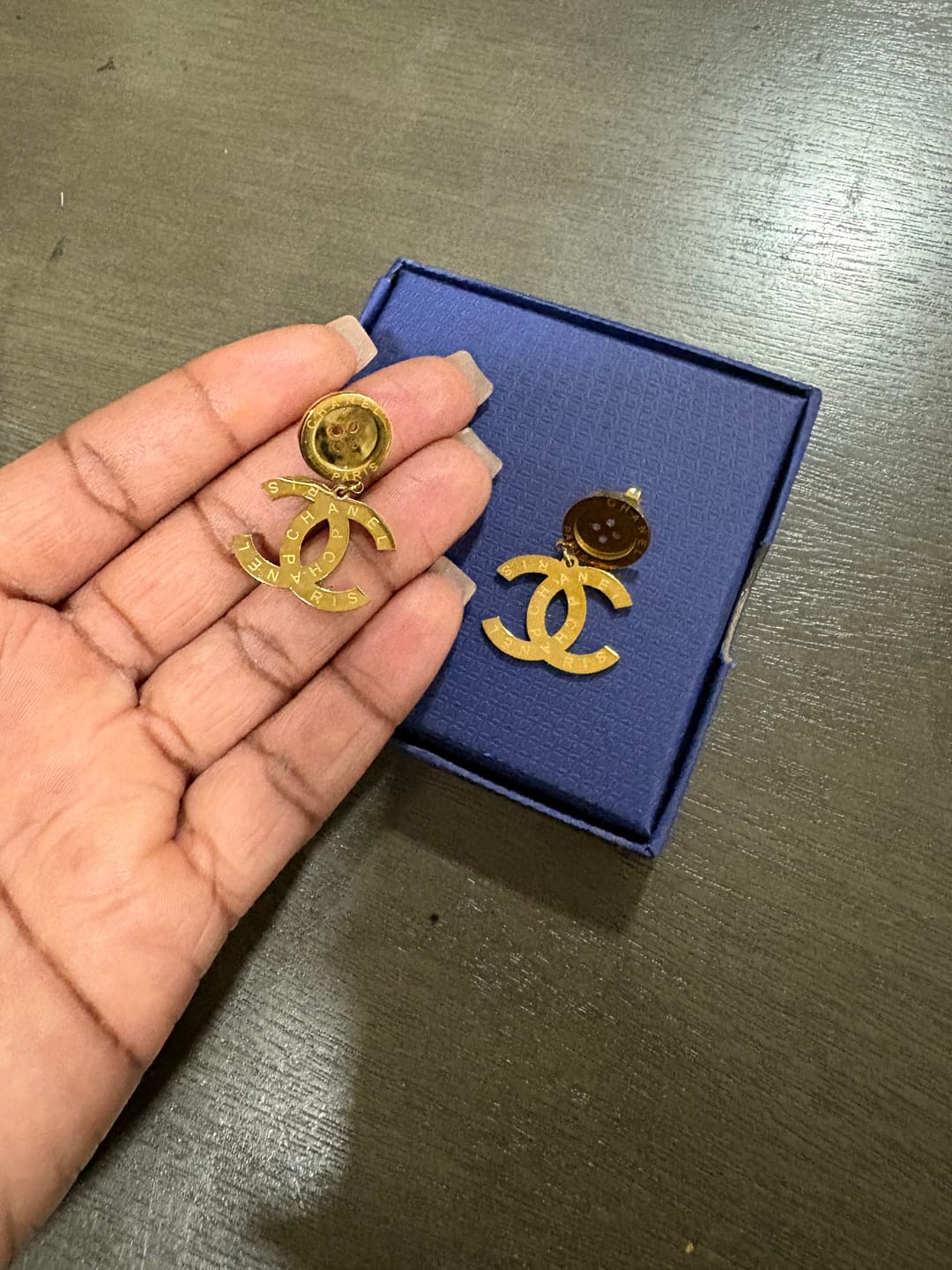 Customer photo review of CC Paris Earrings