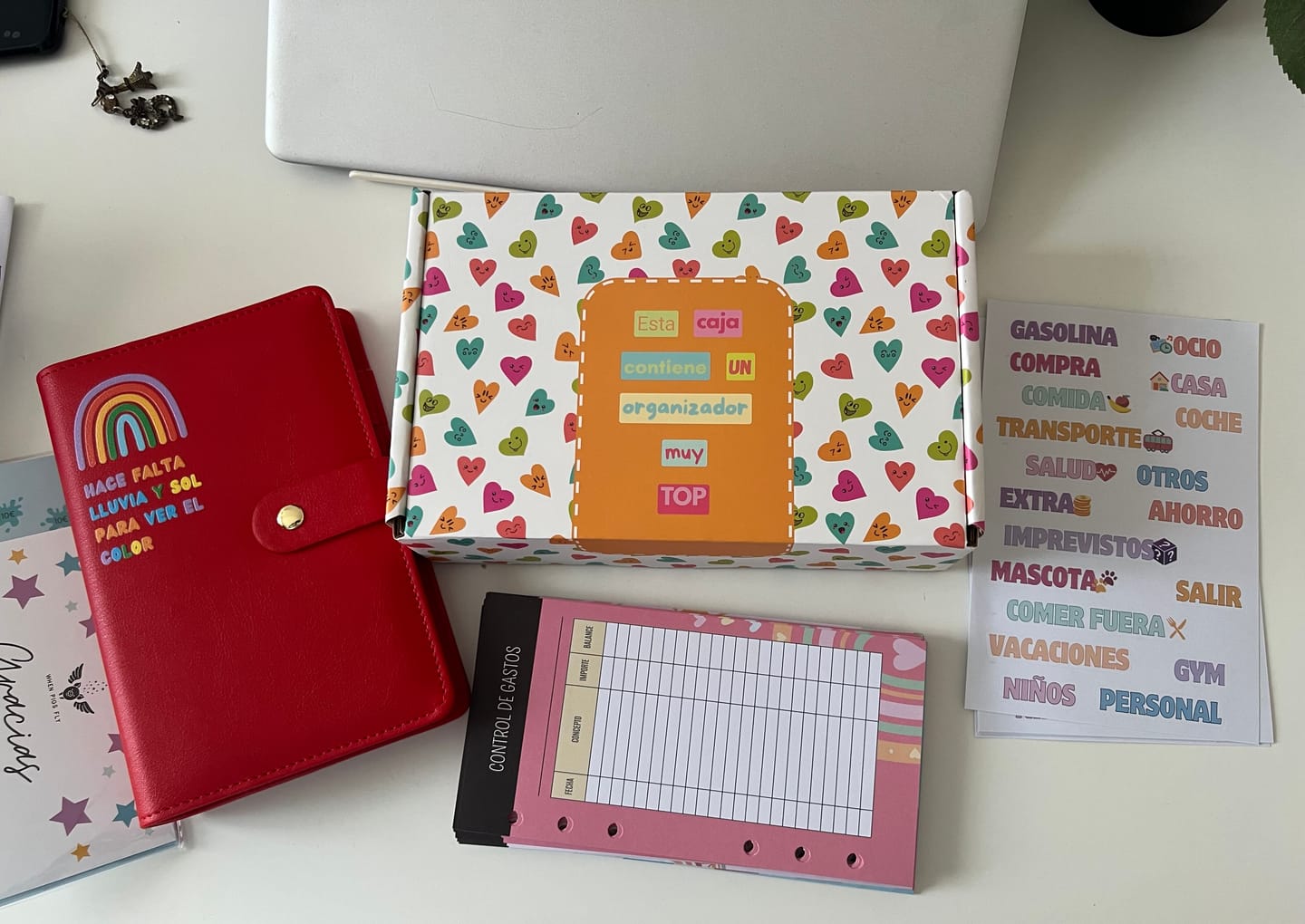 Customer photo review of Libreta de Ahorro con Cremallera A7 Rosa