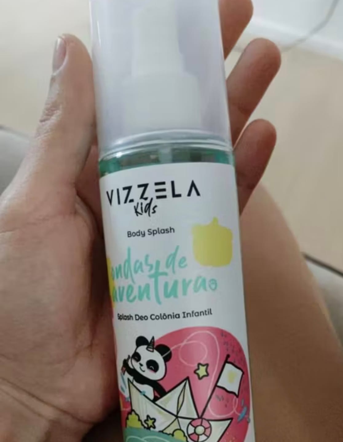 Customer photo review of Body Splash Deo Colonia Infantil - Ondas de Aventura
