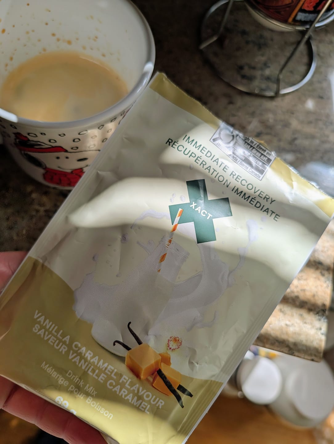 Customer photo review of XACT Immediate Recovery (box of 12)