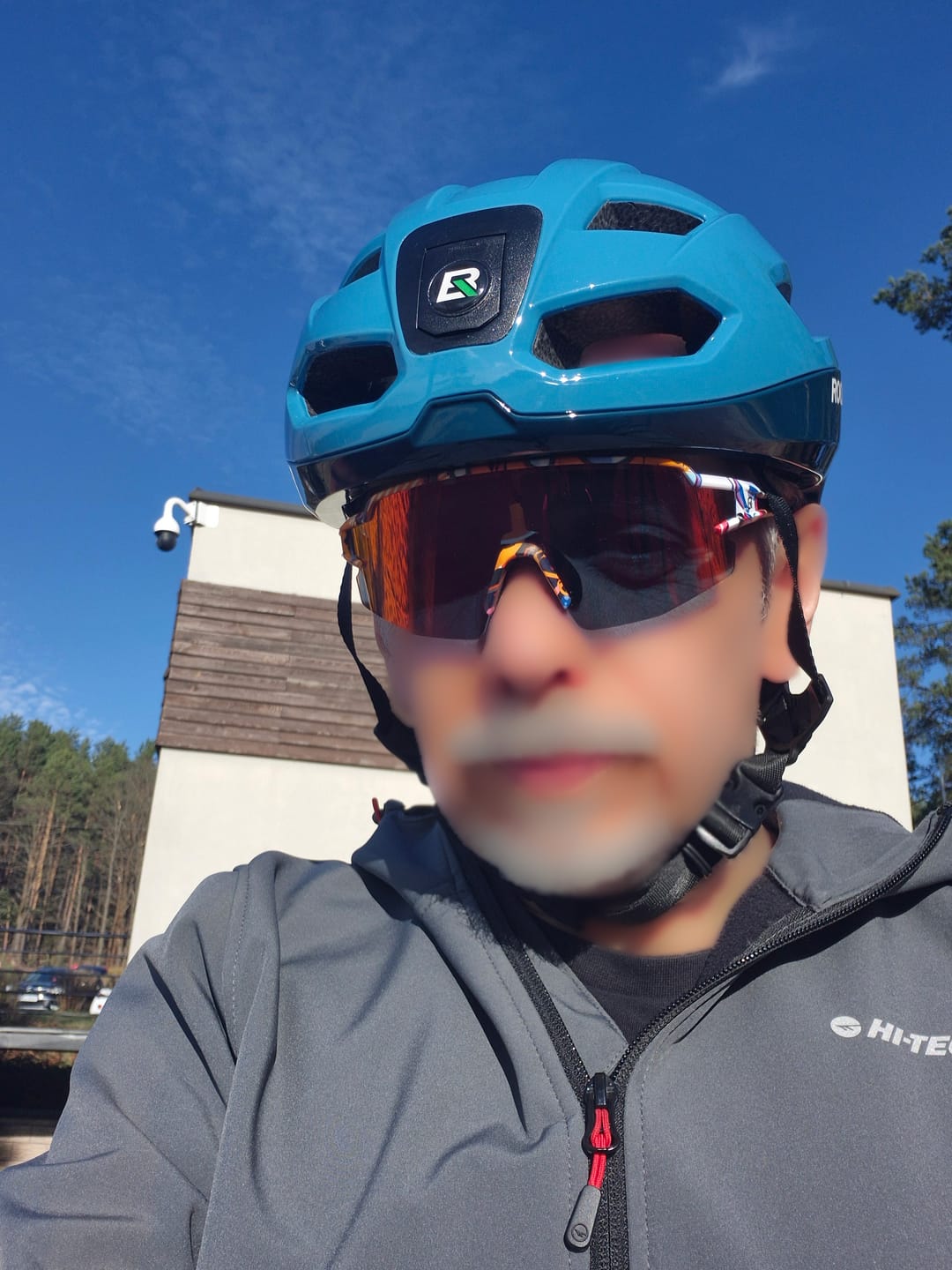 Customer photo review of ROCKBROS Malowane Okulary Rowerowe Fotochromowe Okulary Kolarskie Wiatroszczelne UV400