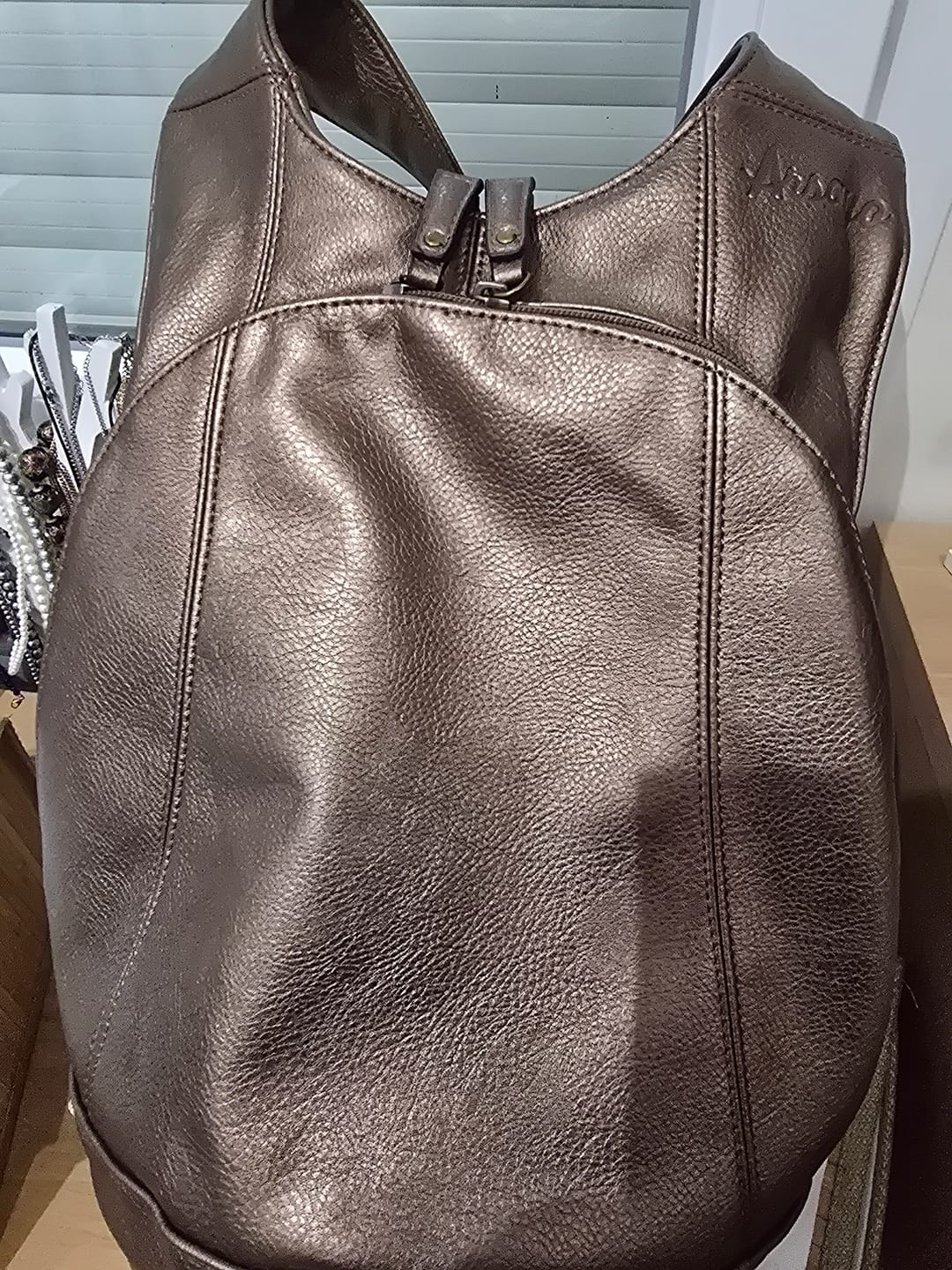 Customer photo review of Le sac à dos Vegan Original - Ergonomique et Antivol.