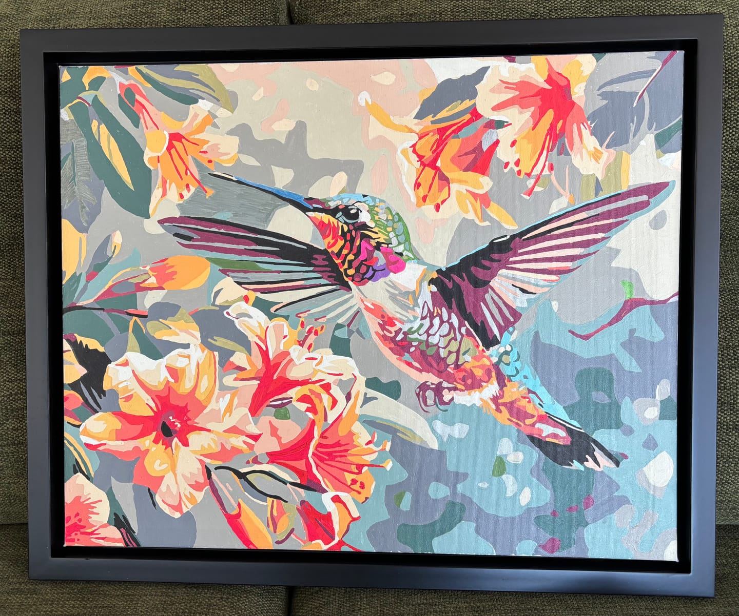 Customer photo review of Hummingbirds Dance