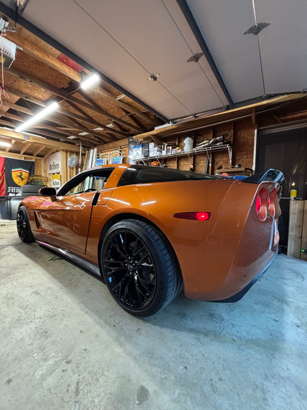 Customer photo review of Corvette C6 ZR1 Extended Rear Trunk Spoiler