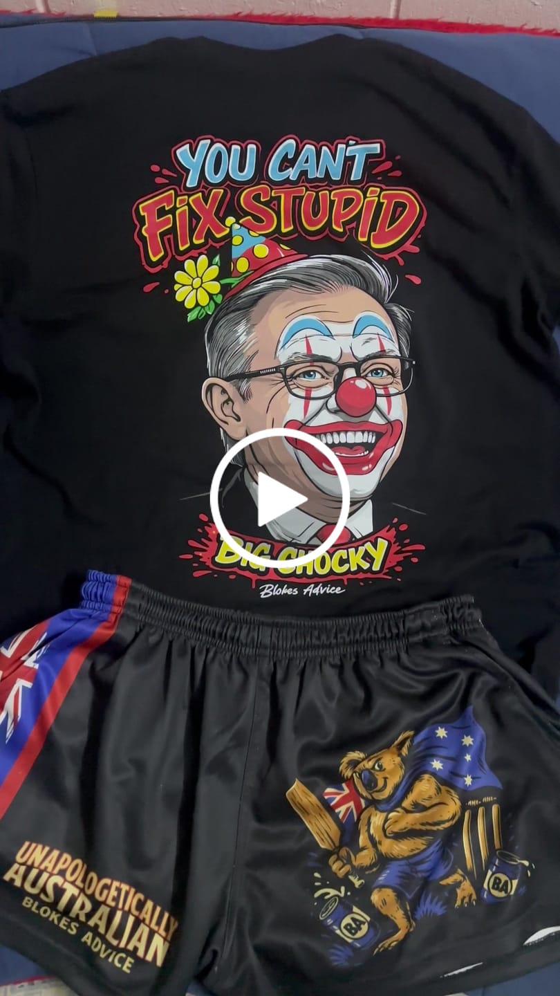 Customer video review of Big Chocky: Clown Show Tee