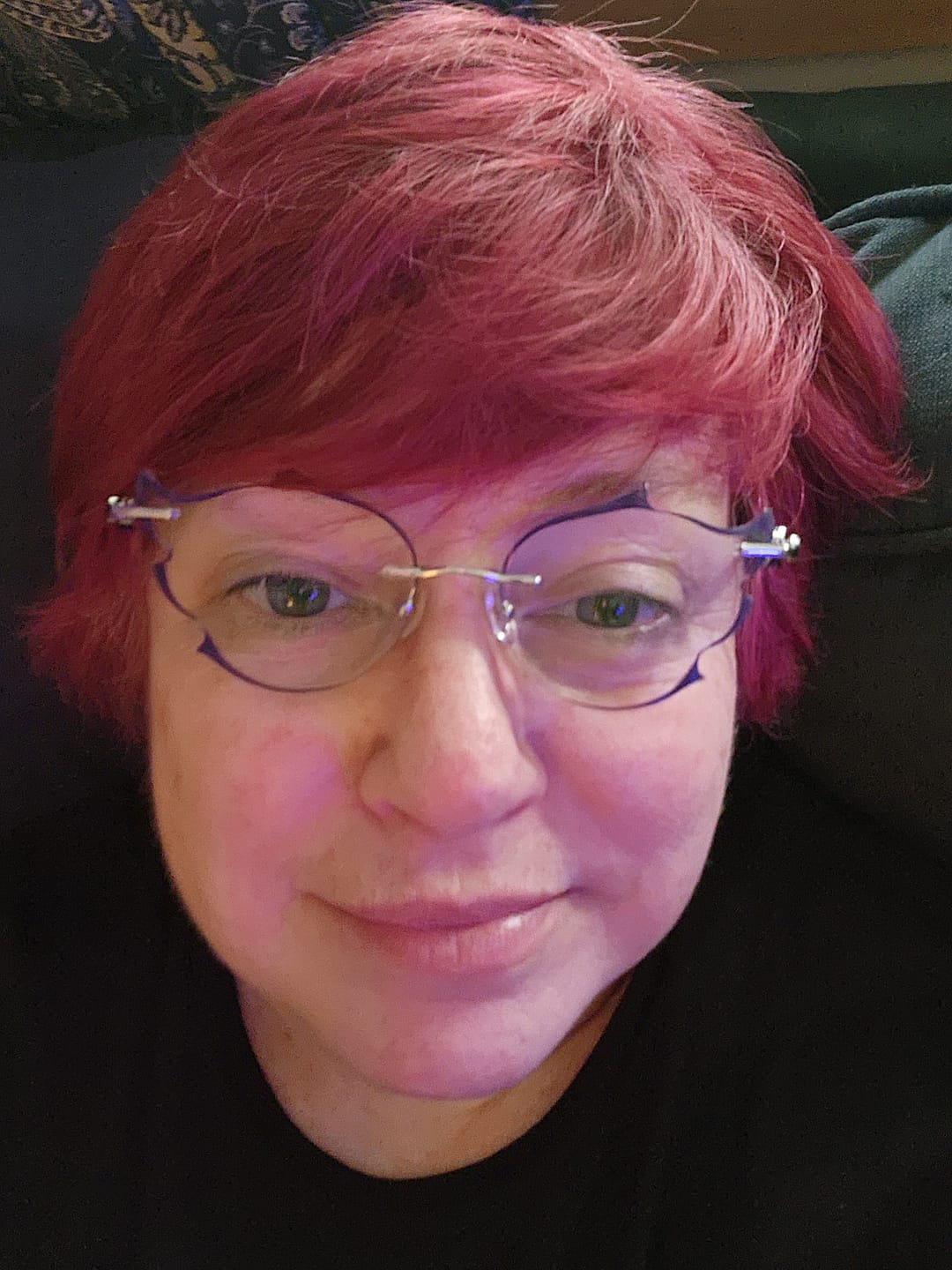 Customer photo review of Flare Eyeglasses