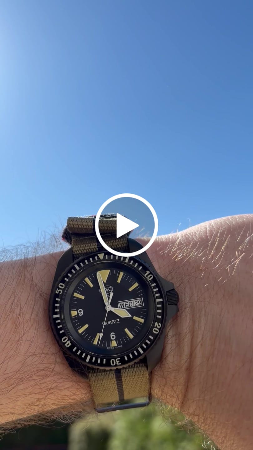 Customer video review of Five Eye Nylon Watch Strap - PVD/Black