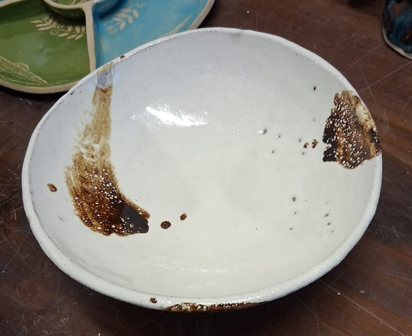 Customer photo review of Abbots Gold Dust Midfire Brushable Glaze