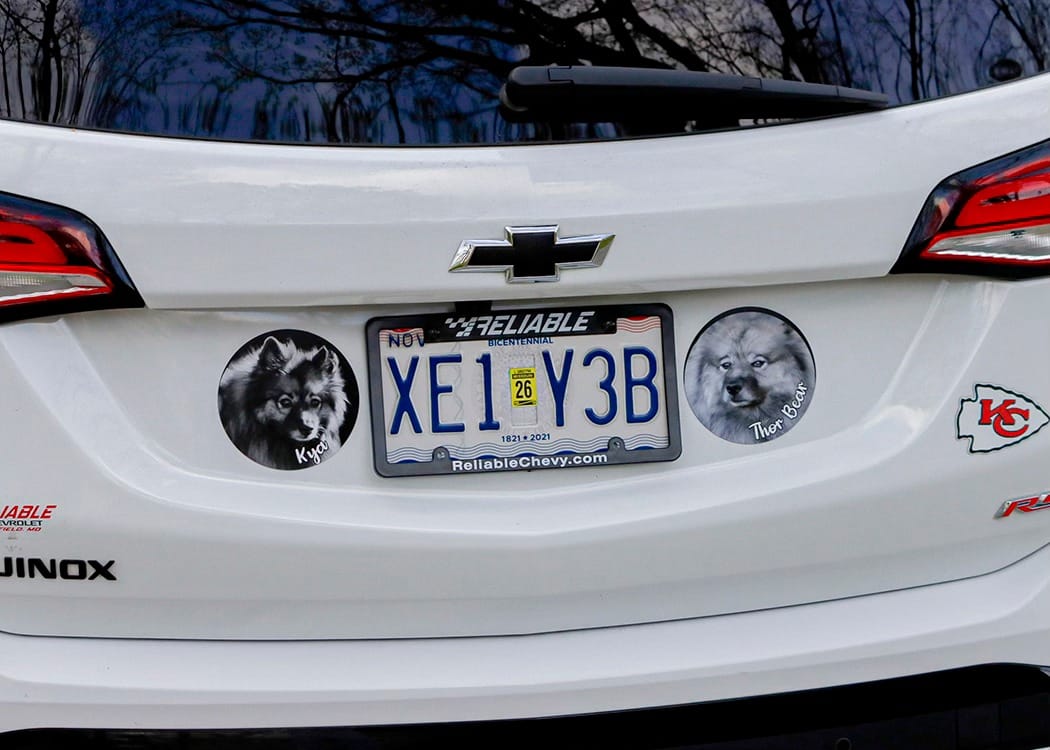 Customer photo review of Your photo - Personalized Car Magnet