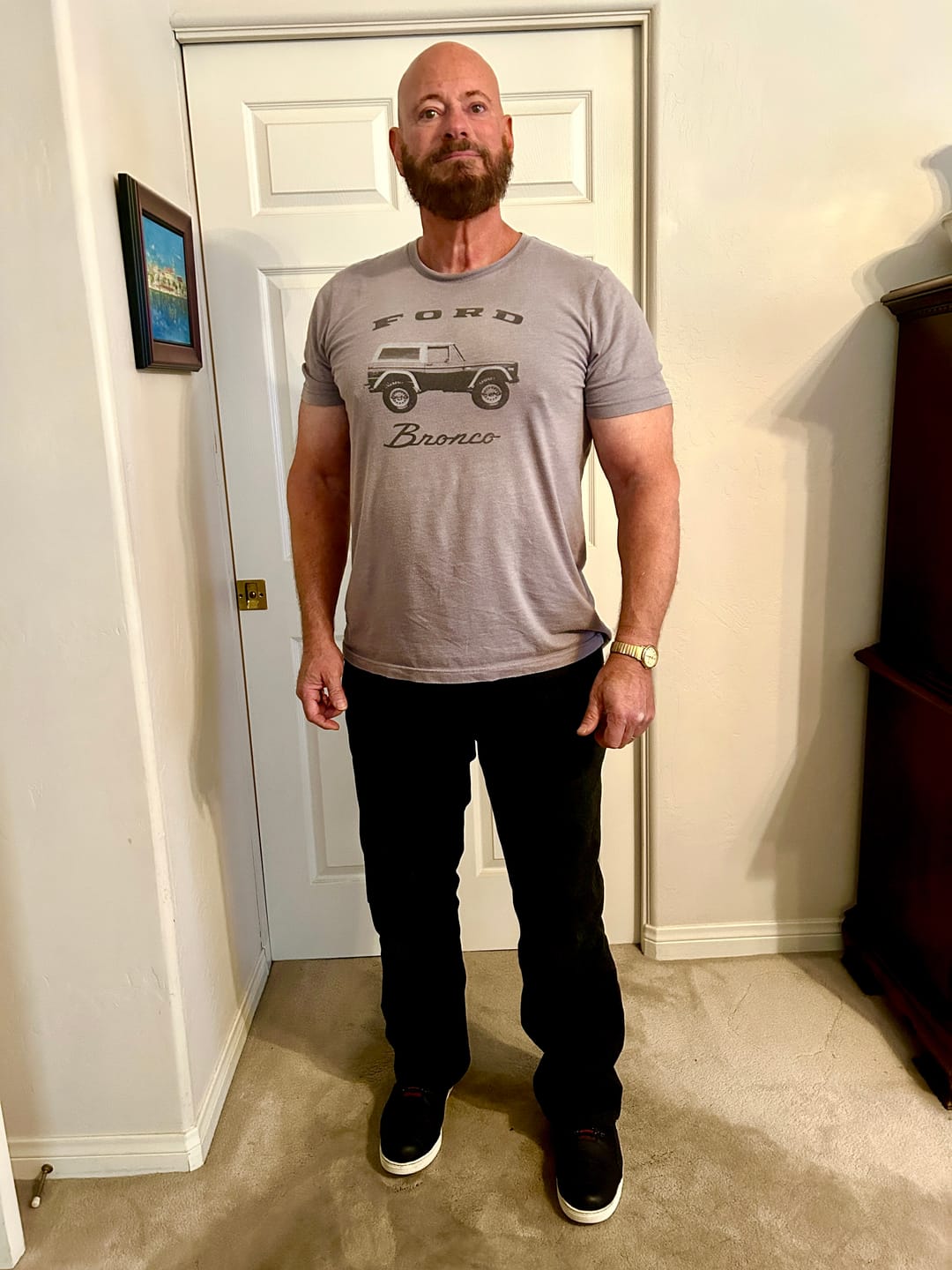 Customer photo review of FlexGuard Hydro® Protective Motorcycle Jeans (Bootcut Edition)