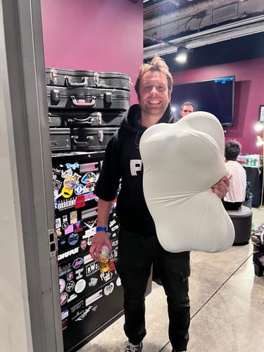 Customer photo review of Cloud Cooling Pillow Case