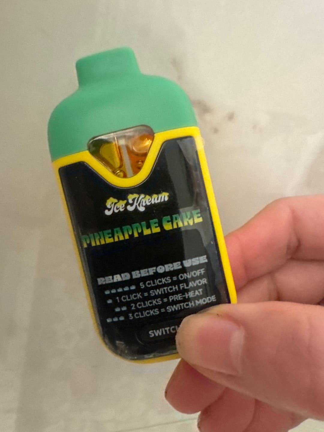 Customer photo review of THCA ALASKAN THNDRFVK DONUTS