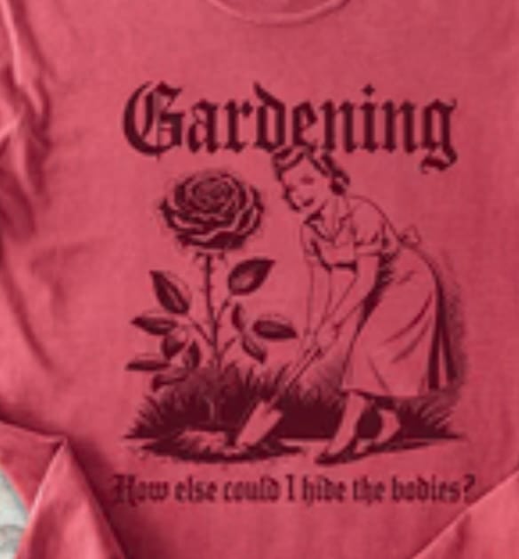 Customer photo review of Hide the Bodies T-shirt