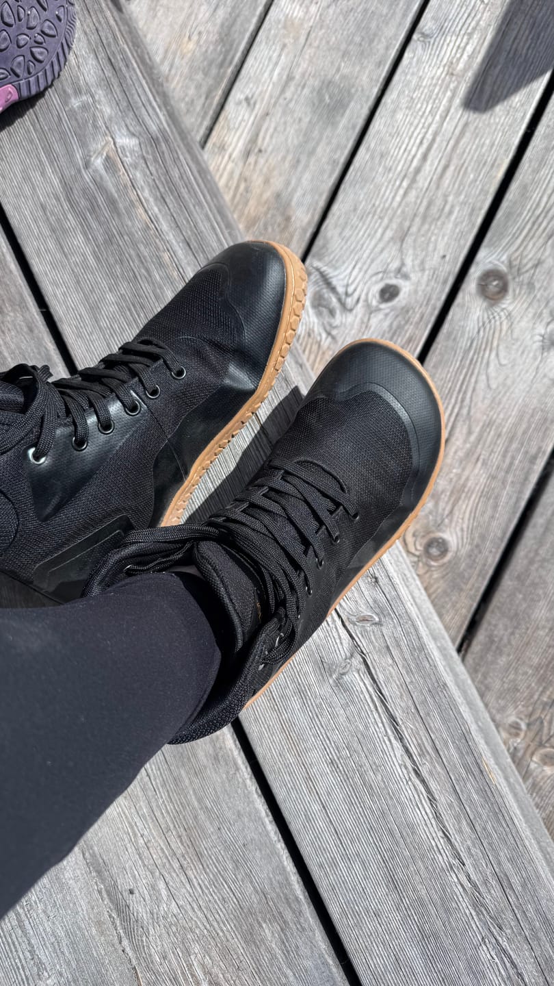 Customer photo review of Vaistoa Tuohi 2 -paljasjalkaretkeilykengät