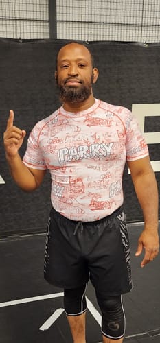 Customer photo review of Parry Tag Rashguard