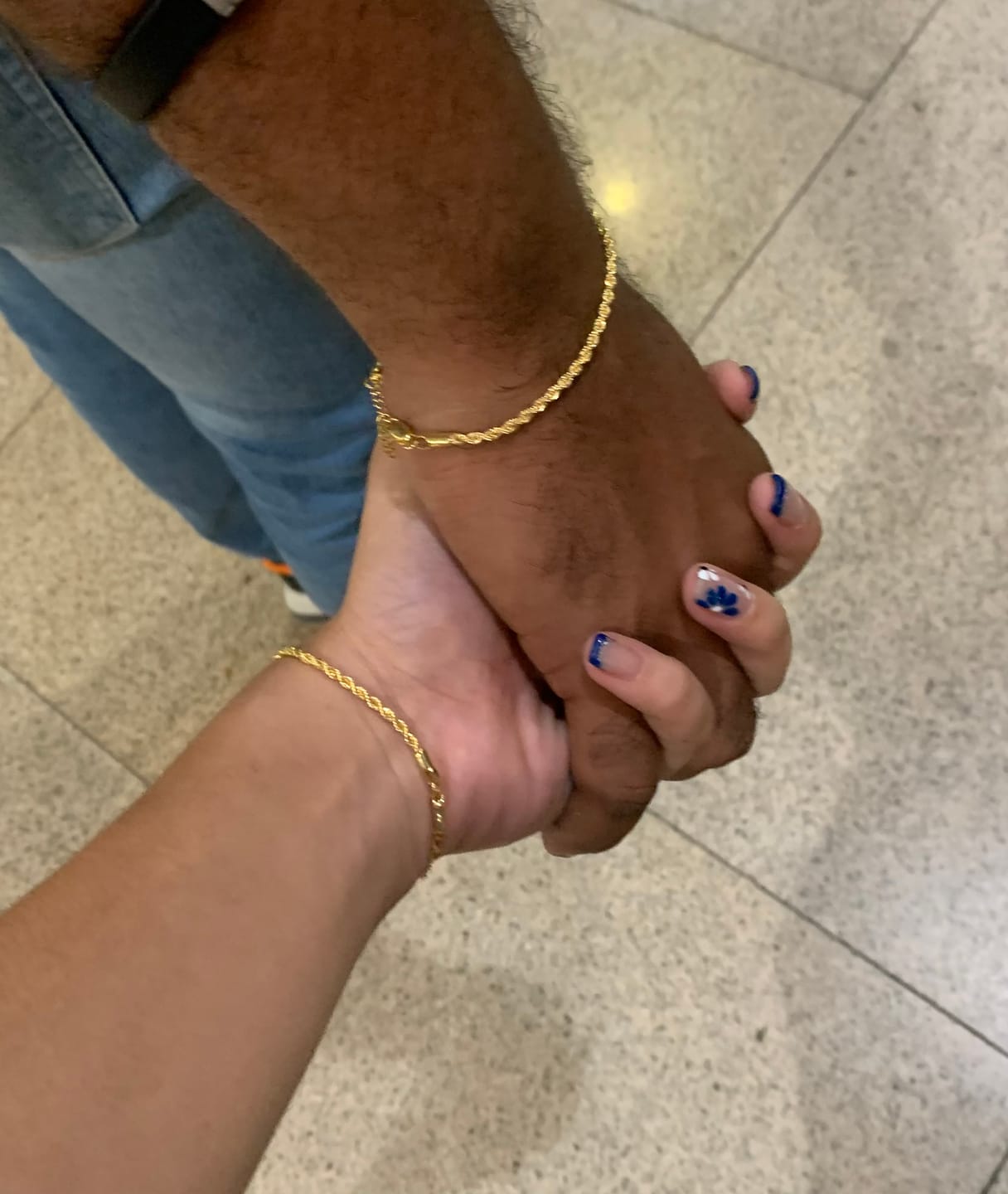 Customer photo review of Pulseras Lazo en Oro laminado 18k Para Pareja