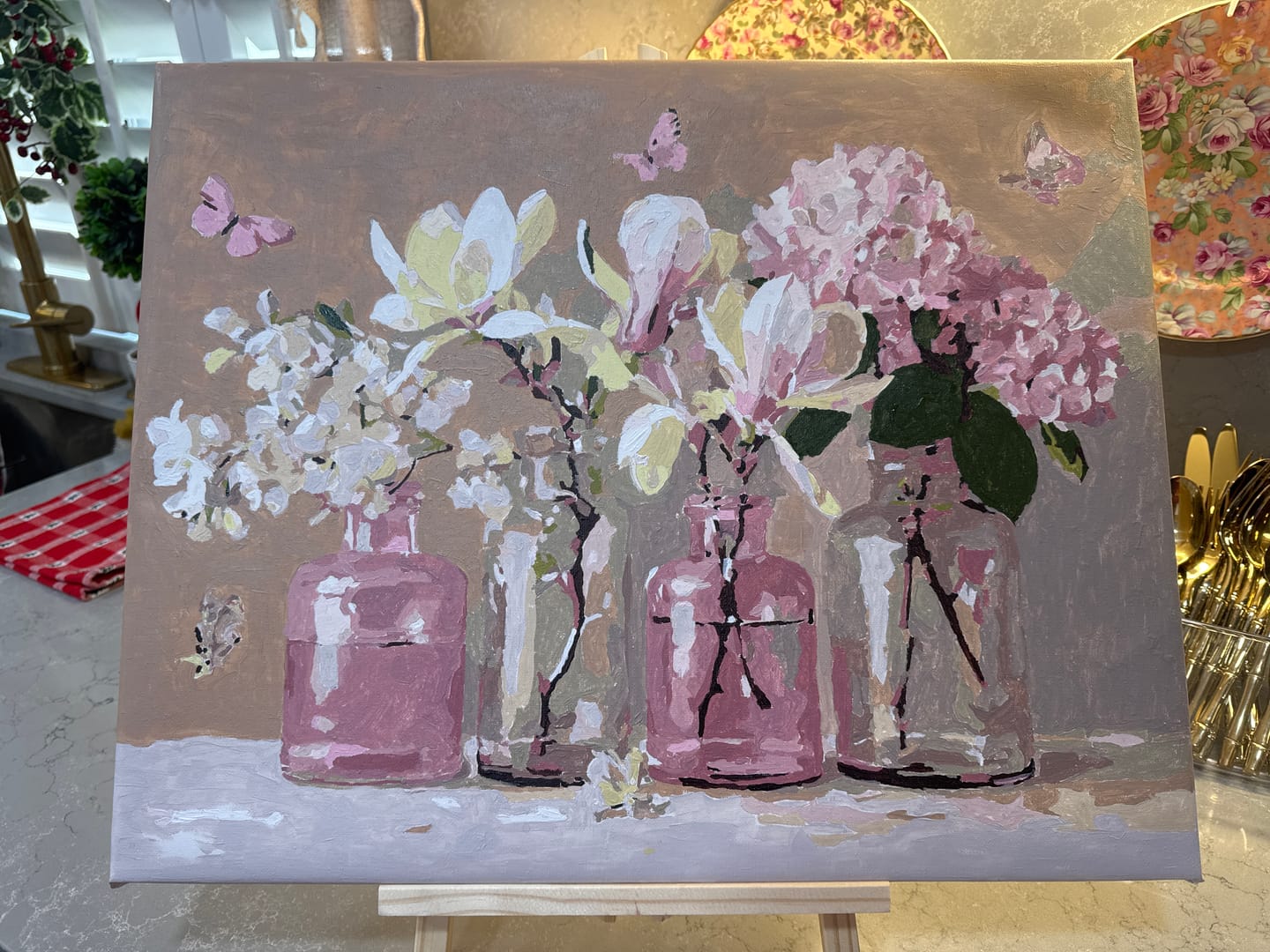 Customer photo review of Fragile | Paint by Number