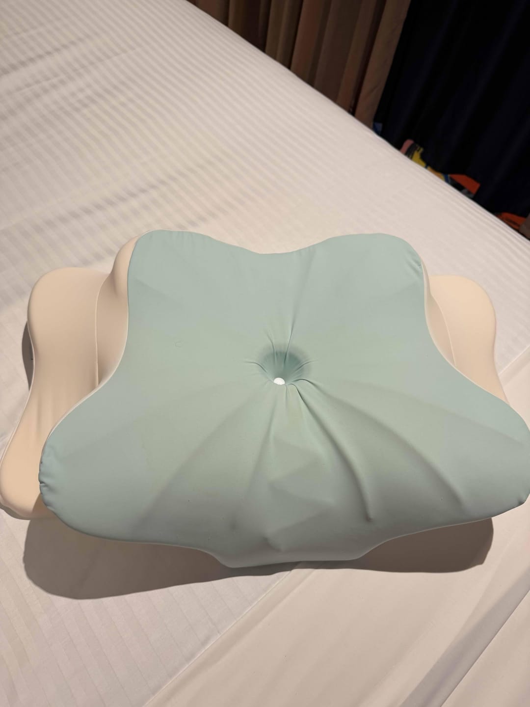Customer photo review of Sleepsake Butterfly Pillow