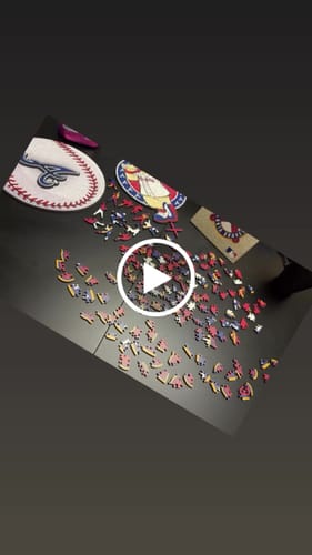 Customer video review of 3 PACK Atlanta Braves™ Baseball + Double Tomahawk Logo + Mascot