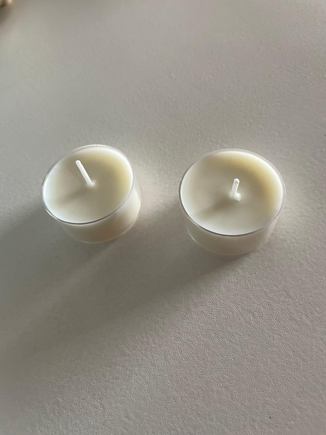 Customer photo review of ENVASES PARA VELAS DE TÉ