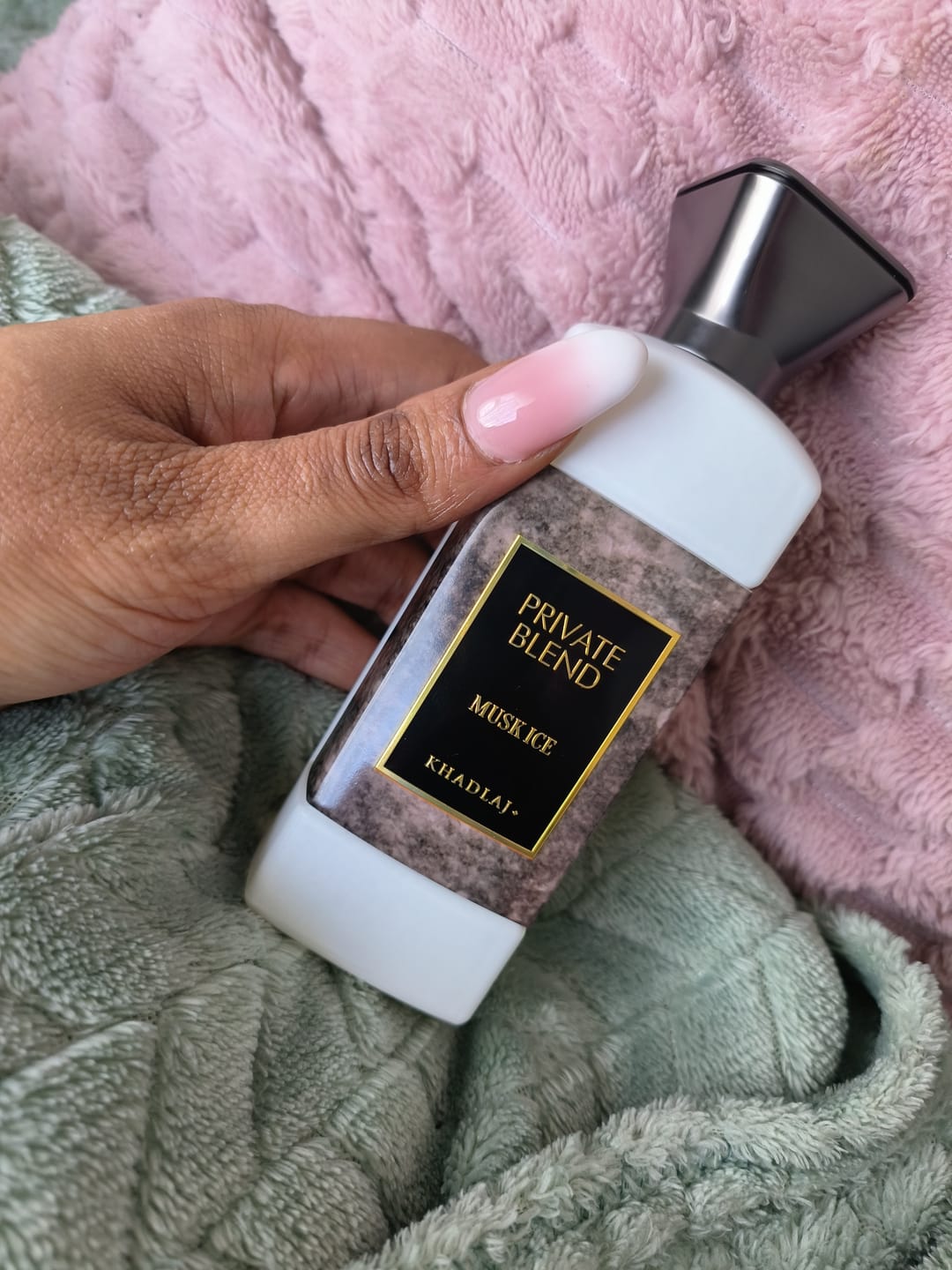 Customer photo review of PRIVATE BLEND MUSK ICE KHADLAJ EDP 100ML