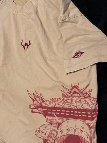 Customer photo review of MALEVOLENT SHRINE WASH TEE