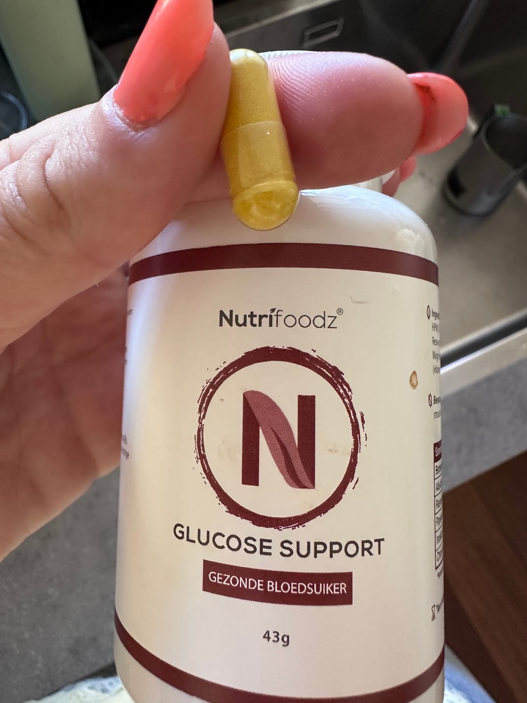 Customer photo review of Nutrifoodz Glucose Support