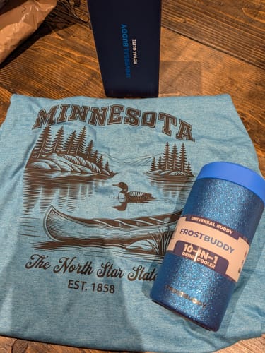 Customer photo review of Fuzzy Loon Fan Box | Quarterly Subscription