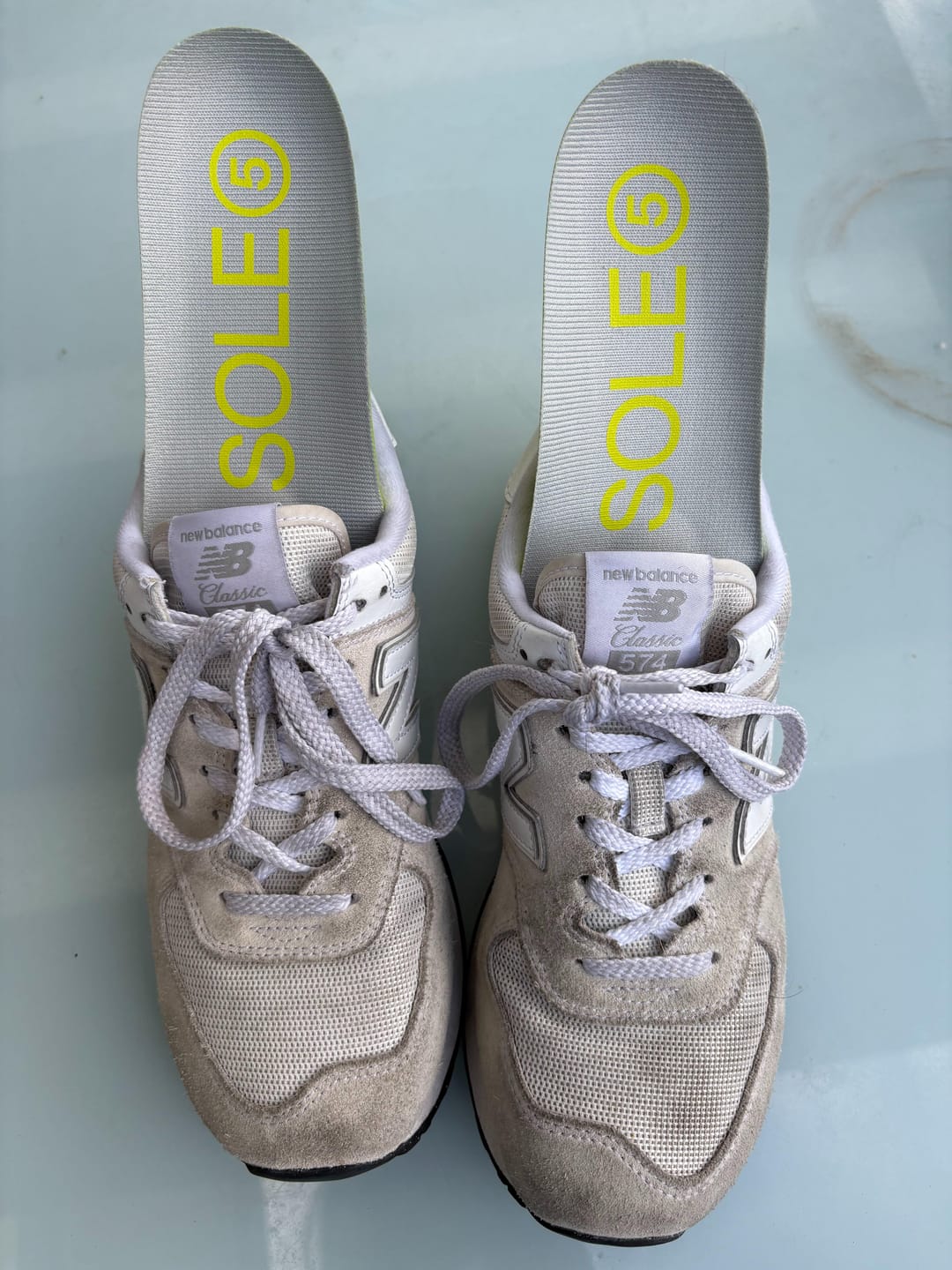 Customer photo review of Full Length Orthotic Insoles